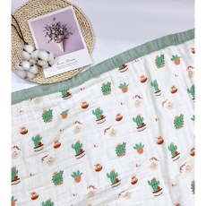 [단종 빅세일]럭셔리베이비 아기 유아동 6중 거즈 블랭킷 간절기 겨울 순면 이불