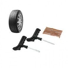타이어수리 자동차 타이어펑크세트 수리킷 펑크비상키트 수리키트 빵꾸킷, 1개