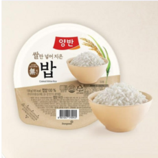 동원 양반 작은공기 즉석 쌀 밥, 130g, 36개