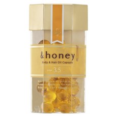 &honey身體&頭髮油膠囊 Step 3.5 21顆入, 750mg, 1盒