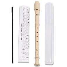 소프라노 저먼식 2단 리코더 아이보리 소프라노리코더 저먼식리코더