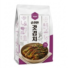 남도식 갓김치 2kg, 1개