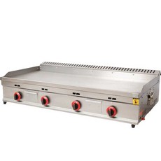 대형 철판 크룽지 스토브 업소용 볶음 사각 요리 부침개 73x40cm, 85x40cm 가스 철판(철판두께8mm)