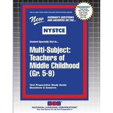 (영문도서)Multi-Subject: Teachers of Middle Childhood (Gr. 5-9) Paperback, National Learning Corp, English, 9781799382324