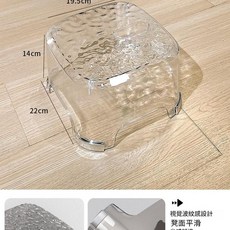 家用浴室凳, 白色 小號