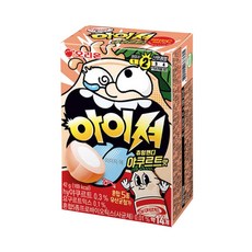 오리온 아이셔 츄잉캔디 야쿠르트맛, 4개, 42g