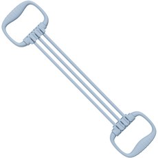 YORI優里 六管拉力器 彈力繩 健身拉力繩 阻力繩 運動器材 居家健身, 藍色, 1個