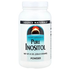 Source Naturals 퓨어 이노시톨 분말 226.(8oz), 226 g, 1개