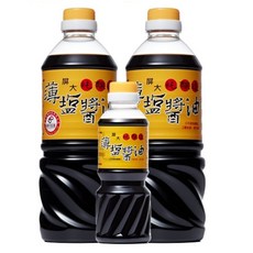 屏大 薄鹽醬油，古法釀造，天然風味，適用於各式烹調，安心享用, 18個, 710L