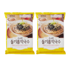 노브랜드 고소한 들기름 막국수, 167g, 2개