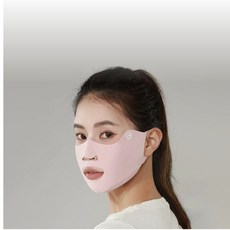 냉감마스크 UV차단 페이스커버 골프 라이딩 여름 마스크, 1개, 그레이