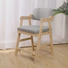 가정용 식탁의자 5단계 조절형 가변의자, L. 밝은 회색