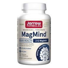 Jarrow FORMULAS 賈羅公式 MagMind鎂複合素食膠囊, 1個, 72顆