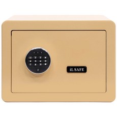 아이엘금고 스마트 가정용 소형 금고 iLS-3525, 지문인증 골드