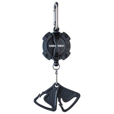 TD桃園東區釣具【第一精工 SNAP CATCHER 多功能零件伸縮扣 360度 伸縮扣 拉拉扣】日本製, 黑色 #33333, 1個