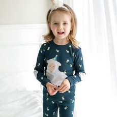 배냇베이비 캐릭터 면 긴팔 실내복 유아 아기내복 남아 여아 아동 키즈 주니어