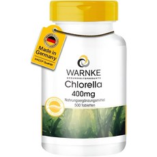 WARNKE 클로렐라 불가리스 400mg 500정, 1개