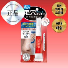 일본 츠루리 모공 블랙헤드 젤, 1개, 15g