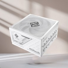 ASRock 스틸레전드 SL-1000GW 80PLUS골드 풀모듈러 ATX3.1 파워 화이트, 단품