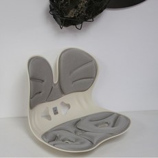 엉덩이 방석 엉치뼈 임산부 기능성 통증 공부, M, 회색 대형 L