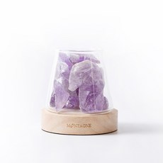 Montagne 水晶擴香組 居家香氛擺飾 提升生活品味, 1個, 紫水晶,不升級, 紫水晶