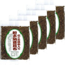 Takenaka 일본직구 다케나카 쇼텐 게임 다시마 가루 낫토 20g x 5개, 사이즈