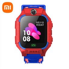 어린이 스마트 시계 SOS Antil-lost GPS 위치 카메라 Sim 카드 통화 IP67 방수 안드로이드 Ios 선물 2025, 02 Red