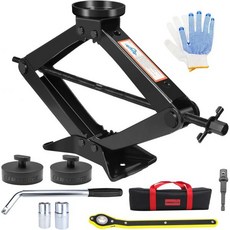 3톤 가위 잭 키트 쉐보레 C5 C6 C7 C8 GS Z용 고무 패드 포함 자동차 예비 타이어 수리 도구 쉐보레용 교체 L렌치 17192123mm