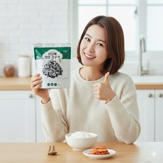 명식품본사 김부각 [중포장] 부각 밥반찬, 100g, 1개