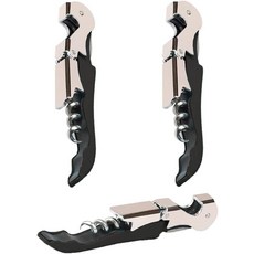 전문 웨이터 코크스크류 와인 오프닝 세트 레스토랑 소믈리에 바텐더를 위한 헤비 듀티 스테인리스 스틸 힌지 키