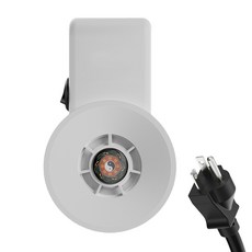 소형 수족관 냉각 팬 USB 어항 클립 냉각 팬 물탱크 냉각 저소음 해양 수족관 클립 유형, White, US regulations, 1개