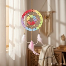 한이용품1 별 드림캐쳐 재료 드림캐쳐DIY