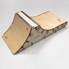 핑거보드 트랙 핑거보드판 연습 필드 장애물 섹션, 1개, B스타일 423x128mm