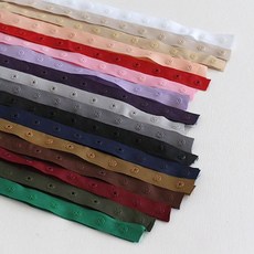 어룸 1마 줄스냅(17컬러) 스냅테이프, 01 화이트, 1개