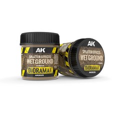 AK 潑濺特效 潮濕路面 壓克力塗料 AK8029 100ml, 1個
