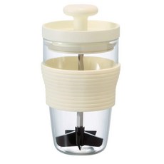 HARIO 手動攪拌杯 300ml 白色