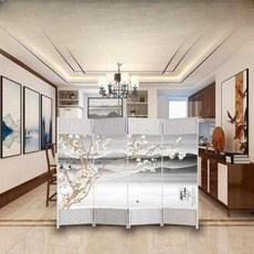 셀릭스 동양화 파티션 제사 병풍 인테리어 장식품 가림막 가벽, 1개, 기본 색상