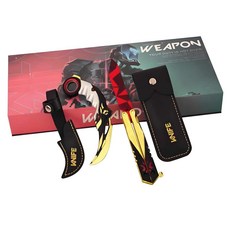 SimHm 발로란트 발리송 세트 버터플라이 나이프 챔피언스 카람빗 게임스킨 2025 valorant knife, 2종 세트, 1개