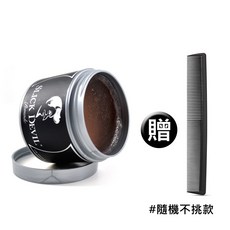 Slick Devil 水洗式髮油 113.39g 高效定型 髮蠟造型品【好嗨比】, 1個, 黑惡魔 (送扁梳x1)