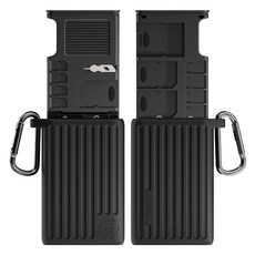 Ulanzi MCR多功能高速收納讀卡機 雙讀取卡槽 10Gb/s高速傳輸 內建TypeC傳輸線, 1個, MCR-02 CFType-B