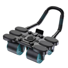 AB슬라이드 리바운드 코어강화 복근운동기구, 블루, FIT-ABR-0001