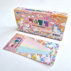 더이안 종이나라 2000 파스텔 별접기 종이별접기, 1갑(10개)