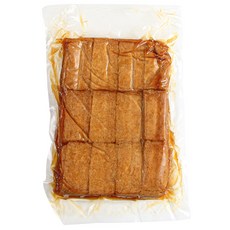 조미사각유부60P 유부초밥 가정용 대용량 업소 식자재, 2개, 1kg