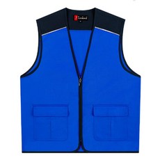 랜더스 TC 브이넥 조끼 LD22 블루