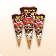 화이트데이 과자 부드럽고 진한 초코릿과 바삭한 와플의 만남 초코냥콘, 60개, 15g