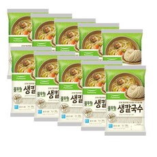 풀무원 생칼국수 550g 4인분, 10개