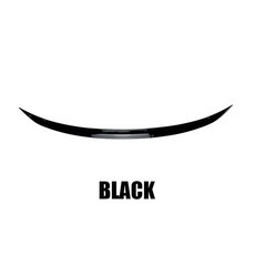 자동차 리어 테일 트렁크 리드 스포일러 윙 아우디 A3 A3L S3 RS3 A4 A4L B9 A6 세단 바디 키트 액세서리, 01 CHINA, 01 Black