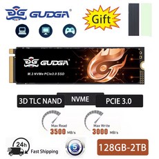 GUDGA PCIE 512MB 512GB PC SSD 또는 22X80MM 노트북용 D램, 128GB