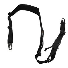 전술 소총 슬링 이동식 포인트 패딩 전투 슈팅 모듈 장비 멀티캠 스트랩, 1개