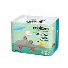 [체험팩] 나비잠 기저귀 울트라씬 듀얼핏 썸머팬티 3장 모음, 3매, 4단계